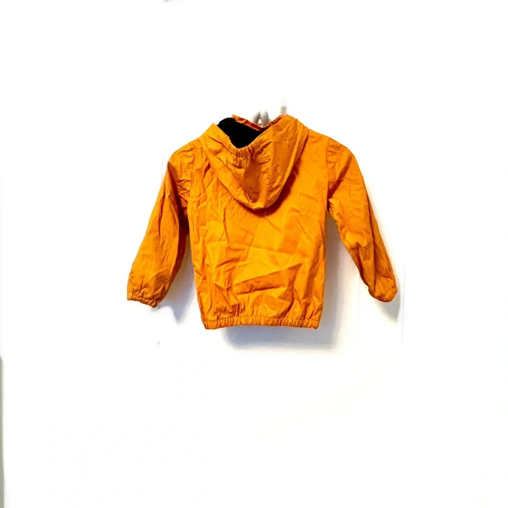 Jacadi Blue and Orange Raincoat for Stylish Weather Protection